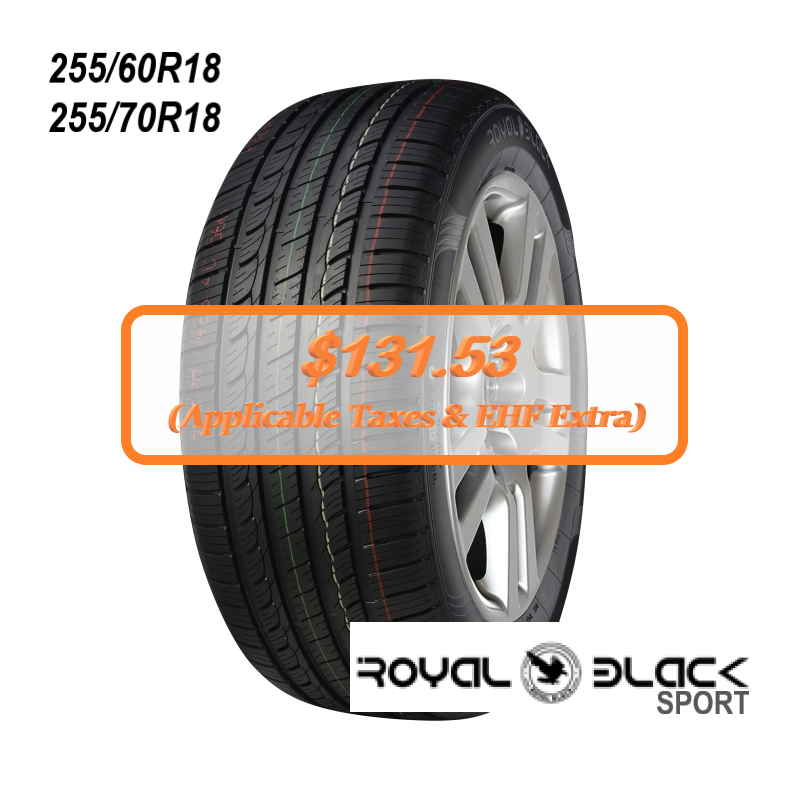 CLEARANCE - 18 INCH ALL SEASON TIRES