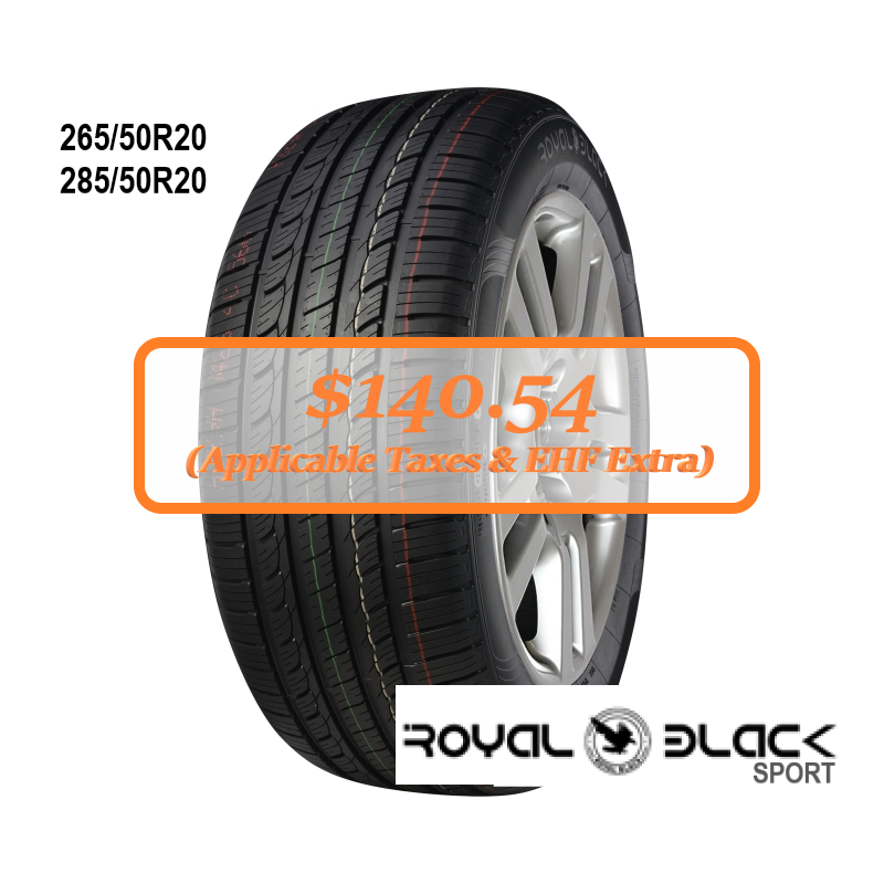 CLEARANCE - 20 INCH ALL SEASON TIRES