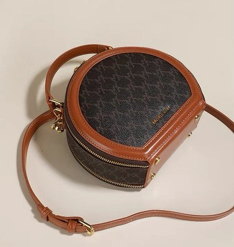 Clutch - Brown Cake Box - Light Brown Trim