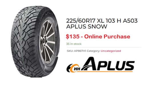 225/60R17 A-Plus WINTER Tire
