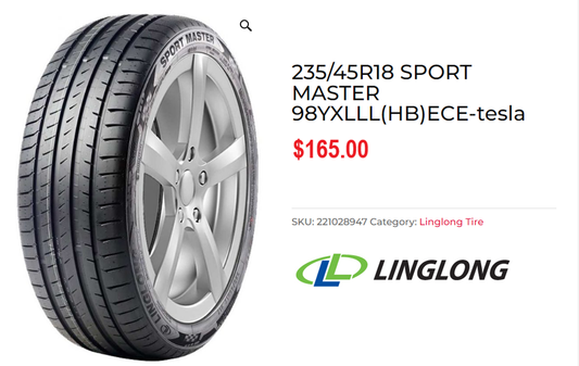 235/45R18 Linglong All Season Tire