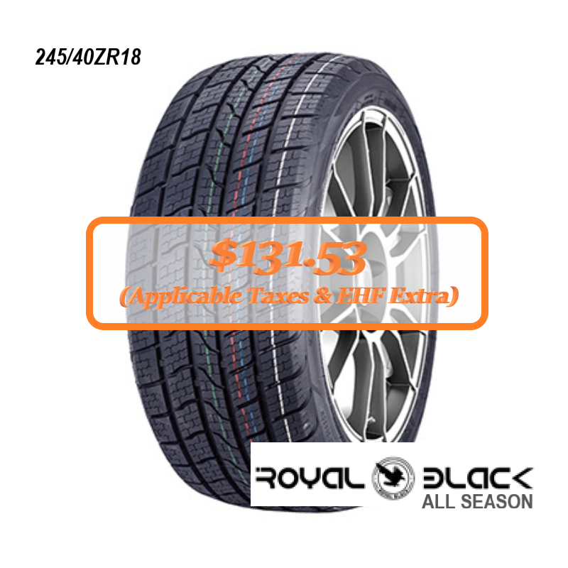 CLEARANCE - 18 INCH ALL SEASON TIRES